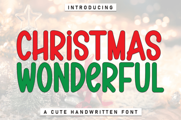 Christmas Wonderful: A Display Font Filled with Festive Charm