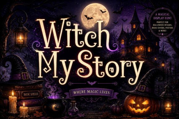 Enchanting Typography: The Witch Mystory Font Story