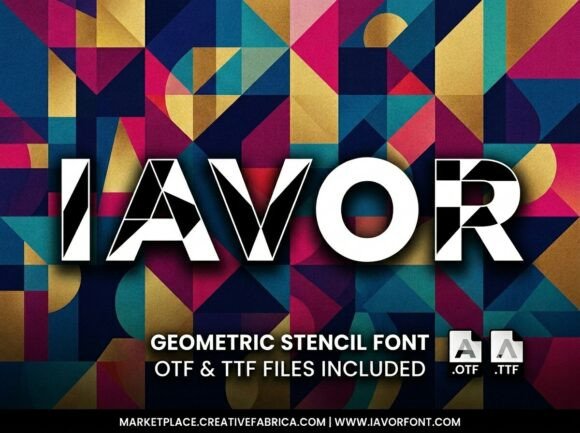 Iavor: A Bold Display Typeface for Impactful Design