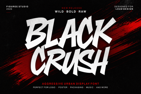 Introducing Black Crush: A Typeface That Commands Attention