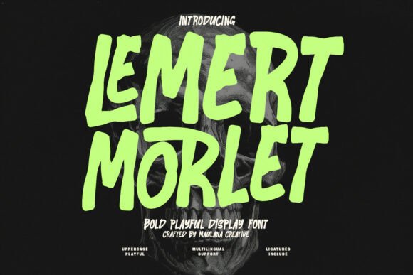 Lemert Morlet: A Bold Typeface for Energetic Designs